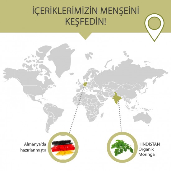 Organik Moringa Tozu