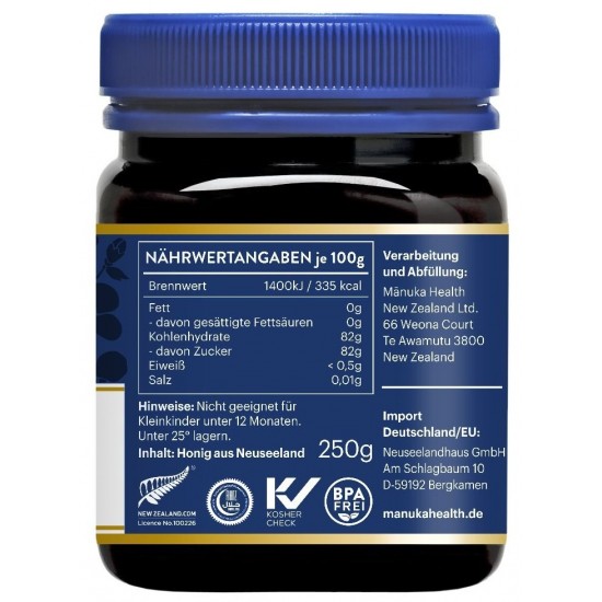 Manuka Balı MGO 100+ 250gr